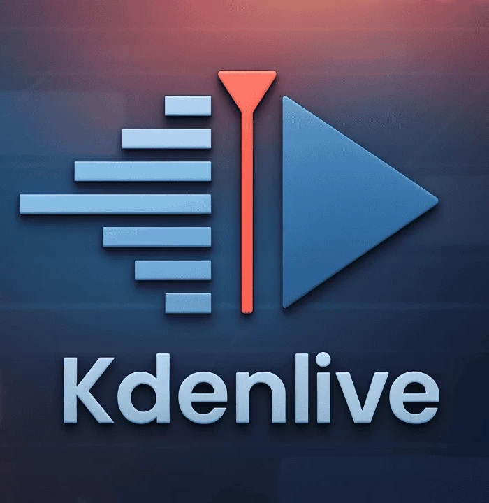 Logiciel de montage libre KDEnlive.